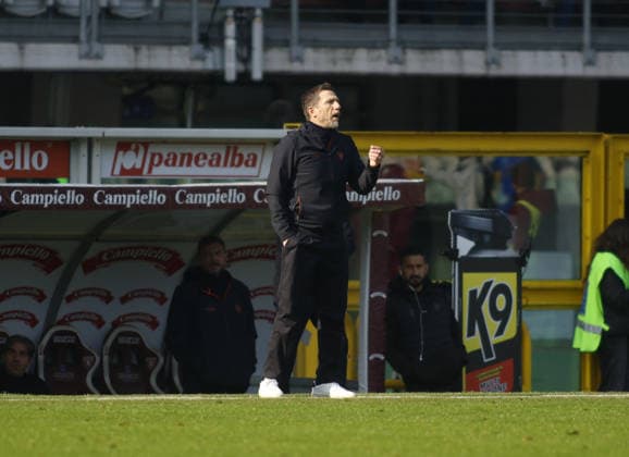 CALCIO - Serie A - Torino FC vs US Lecce Eusebio Di Francesco manager of US Lecce during the Italian Serie A 2025 26 season football match between Torino FC and US Lecce on 01 February 2026 at Stadio Olimpico Grende Torino ,Turin, Italy. Photo Nderim KACELI Turin Italy  Copyright: xIPAxSport ABACAx