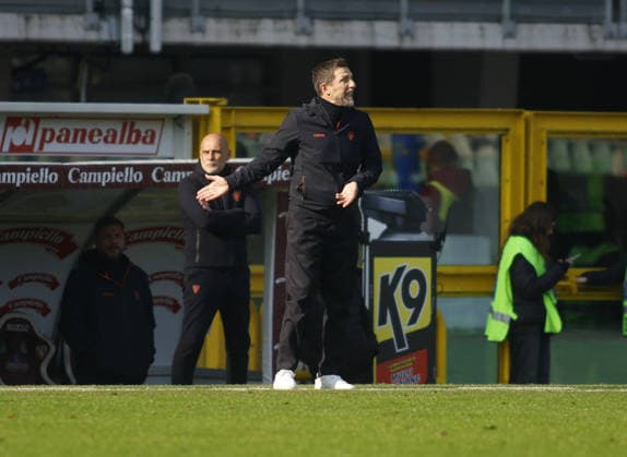CALCIO - Serie A - Torino FC vs US Lecce Eusebio Di Francesco manager of US Lecce during the Italian Serie A 2025 26 season football match between Torino FC and US Lecce on 01 February 2026 at Stadio Olimpico Grende Torino ,Turin, Italy. Photo Nderim KACELI Turin Italy  Copyright: xIPAxSport ABACAx