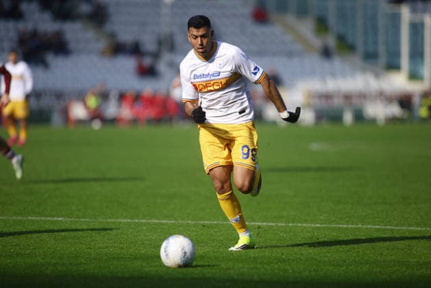 CALCIO - Serie A - Torino FC vs US Lecce Walid Cheddira of US Lecce during the Italian Serie A 2025 26 season football match between Torino FC and US Lecce on 01 February 2026 at Stadio Olimpico Grende Torino ,Turin, Italy. Photo Nderim KACELI Turin Italy  Copyright: xIPAxSport ABACAx