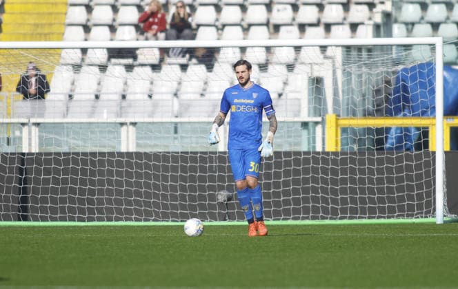 Wladimiro Falcone of US Lecce during the Italian Serie A 2025 26 season football match between Torino FC and US Lecce on 01 February 2026 at Stadio Olimpico Grende Torino ,Turin, Italy. Photo Nderim KACELI  Copyright: xNderimxKaceli IPAxSportx xipa-agency.netx xx IPA_70832645 IPA_Agency_IPA70832645