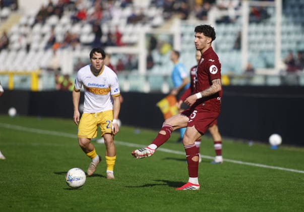 CALCIO - Serie A - Torino FC vs US Lecce Luca Marianucci of Torino FC during the Italian Serie A 2025 26 season football match between Torino FC and US Lecce on 01 February 2026 at Stadio Olimpico Grende Torino ,Turin, Italy. Photo Nderim KACELI Turin Italy  Copyright: xIPAxSport ABACAx
