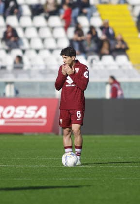 Emirhan Ilkhan of Torino FC during the Italian Serie A 2025 26 season football match between Torino FC and US Lecce on 01 February 2026 at Stadio Olimpico Grende Torino ,Turin, Italy. Photo Nderim KACELI  Copyright: xNderimxKaceli IPAxSportx xipa-agency.netx xx IPA_70832625 IPA_Agency_IPA70832625