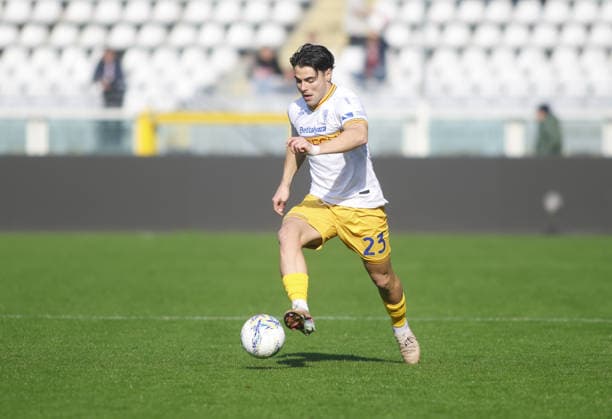Riccardo Sottil of US Lecce during the Italian Serie A 2025 26 season football match between Torino FC and US Lecce on 01 February 2026 at Stadio Olimpico Grende Torino ,Turin, Italy. Photo Nderim KACELI  Copyright: xNderimxKaceli IPAxSportx xipa-agency.netx xx IPA_70832659 IPA_Agency_IPA70832659