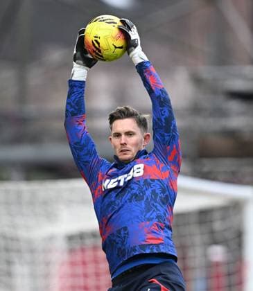 Dean Henderson goalkeeper of Crystal Palace warms up Nottingham Forest v Crystal Palace, Premier League, Football, City Ground, Nottingham, UK - 01 Feb 2026Nottingham City Ground United Kingdom EDITORIAL USE ONLY No use with unauthorised audio, video, data, fixture lists, club league logos or live services. Online in-match use limited to 120 images, no video emulation. No use in betting, games or single club league player publications. Copyright: xAnnaxGowthorpe Shutterstockx 16496863p