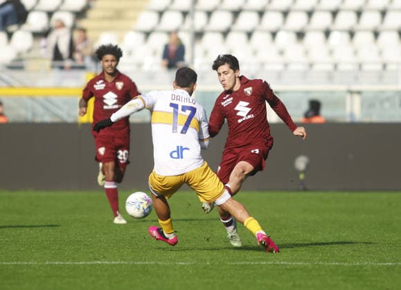 Emirhan Ilkhan of Torino FC during the Italian Serie A 2025 26 season football match between Torino FC and US Lecce on 01 February 2026 at Stadio Olimpico Grende Torino ,Turin, Italy. Photo Nderim KACELI  Copyright: xNderimxKaceli IPAxSportx xipa-agency.netx xx IPA_70838221 IPA_Agency_IPA70838221
