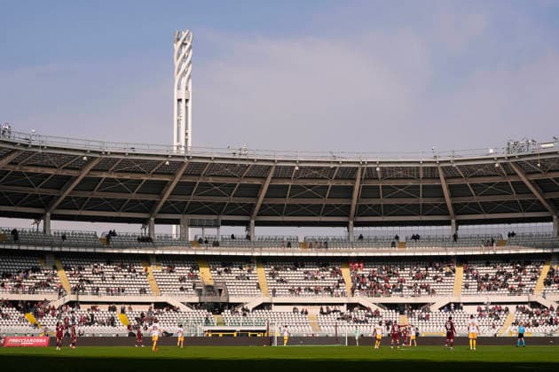 Marathon curve with few fans during the Serie A soccer match between Torino Fc and Lecce at the Stadio Olimpico Grande Torino in Turin, north west Italy - February 1, 2026. - Soccer  Copyright: xFabioxFerrari LaPressex