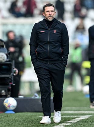 Cm Torino 01 02 2026 - campionato di calcio Serie A Torino-Lecce foto Cristiano Mazzi Image nella foto: Eusebio Di Francesco 