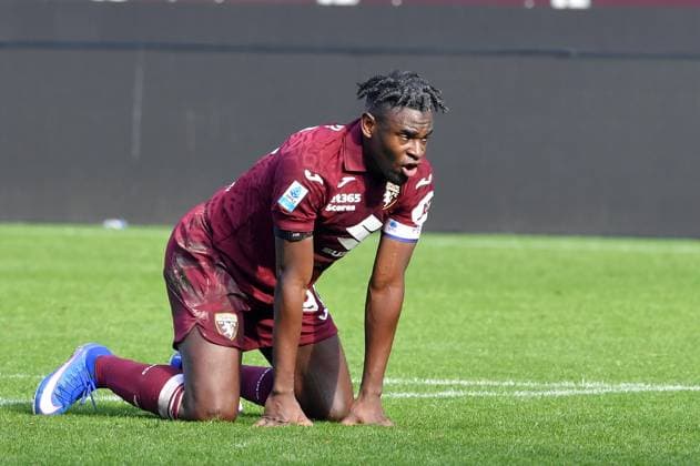 Foto IPP Massimo Rana Torino 01-02-2026 Calcio Campionato di Serie A 2025 2026 Torino-Lecce nella foto duvan zapata Italy Photo Press - World Copyright italy ITALY  Copyright: xR4924_italyphotopressx