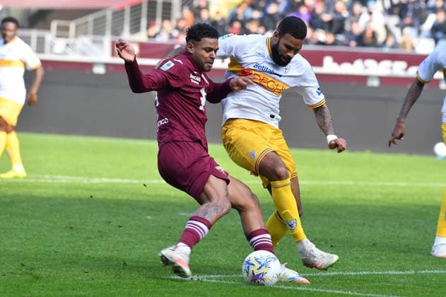 Foto IPP Massimo Rana Torino 01-02-2026 Calcio Campionato di Serie A 2025 2026 Torino-Lecce nella foto faustino anjorin Italy Photo Press - World Copyright italy ITALY  Copyright: xR4924_italyphotopressx
