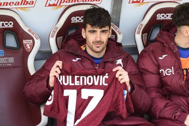 Foto IPP Massimo Rana Torino 01-02-2026 Calcio Campionato di Serie A 2025 2026 Torino-Lecce nella foto kulenovic sandro Italy Photo Press - World Copyright italy ITALY  Copyright: xR4924_italyphotopressx
