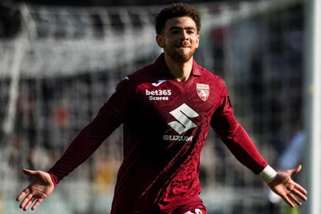 Torino FC v US Lecce - Serie A Che Adams of Torino FC celebrates after scoring a goal during the Serie A football match between Torino FC and US Lecce. Turin Italy Copyright: xNicolòxCampox