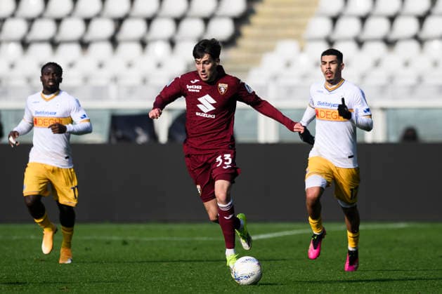 Torino FC v US Lecce - Serie A Rafel Obrador of Torino FC in action during the Serie A football match between Torino FC and US Lecce. Turin Italy Copyright: xNicolòxCampox
