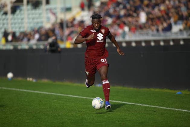 CALCIO - Serie A - Torino FC vs US Lecce Duvan Zapata of Torino FC during the Italian Serie A 2025 26 season football match between Torino FC and US Lecce on 01 February 2026 at Stadio Olimpico Grende Torino ,Turin, Italy. Photo Nderim KACELI Turin Italy  Copyright: xIPAxSport ABACAx