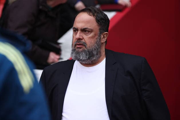 Nottingham Forest v Crystal Palace, Premier League Nottingham Forest owner Evangelos Marinakis before the Nottingham Forest v Crystal Palace Premier League match at the City Ground, West Bridgford, England on 1 February 2026 Credit: Ryan Crockett Every Second Media Editorial use only. All images are copyright Every Second Media Limited. No images may be reproduced without prior permission. All rights reserved. Premier League and Football League images are subject to licensing agreements with Football DataCo Limited. see https: www.football-dataco.com Copyright: xIMAGO EveryxSecondxMediax ESM-1783-0009 RyanxCrockettx xEveryxSecondxMediax