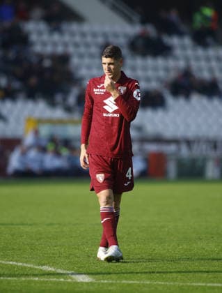 CALCIO - Serie A - Torino FC vs US Lecce Matteo Prati of Torino FC during the Italian Serie A 2025 26 season football match between Torino FC and US Lecce on 01 February 2026 at Stadio Olimpico Grende Torino ,Turin, Italy. Photo Nderim KACELI Turin Italy  Copyright: xIPAxSport ABACAx