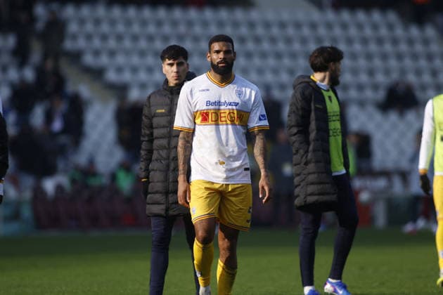 CALCIO - Serie A - Torino FC vs US Lecce Jamil Siebert of US Lecce during the Italian Serie A 2025 26 season football match between Torino FC and US Lecce on 01 February 2026 at Stadio Olimpico Grende Torino ,Turin, Italy. Photo Nderim KACELI Turin Italy  Copyright: xIPAxSport ABACAx