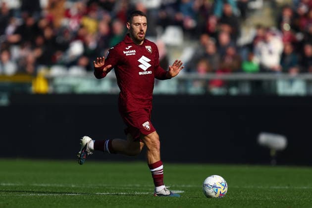 Torino Fc - US Lecce Nikola Vlasic of Torino Fc in action during the Serie A match beetween Torino Fc and US Lecce at Stadio Olimpico on February 1, 2026 in Turin, Italy . Torino Stadio Olimpico Italy Copyright: xMarcoxCanonierox