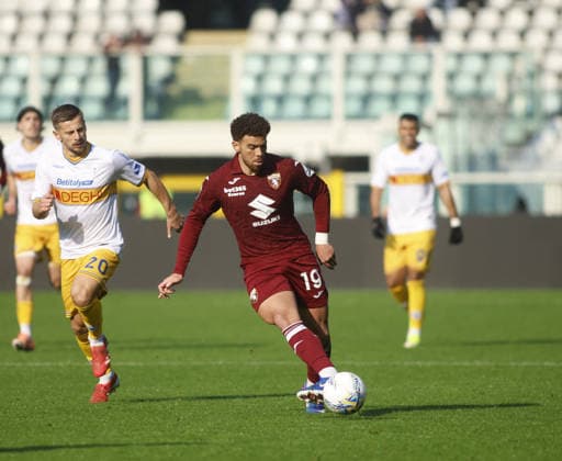 CALCIO - Serie A - Torino FC vs US Lecce Che Adams of Torino FC during the Italian Serie A 2025 26 season football match between Torino FC and US Lecce on 01 February 2026 at Stadio Olimpico Grende Torino ,Turin, Italy. Photo Nderim KACELI Turin Italy  Copyright: xIPAxSport ABACAx
