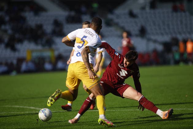 CALCIO - Serie A - Torino FC vs US Lecce Matteo Prati of Torino FC during the Italian Serie A 2025 26 season football match between Torino FC and US Lecce on 01 February 2026 at Stadio Olimpico Grende Torino ,Turin, Italy. Photo Nderim KACELI Turin Italy  Copyright: xIPAxSport ABACAx