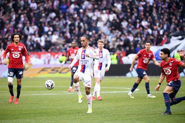 Olympique Lyonnais v Lille OSC - Ligue 1 McDonald s 2025 2026 99 Noah NARTEY (ol) during the Ligue 1 McDonald s match between Lyon and Lille at Groupama Stadium on February 1, 2026 in Lyon, France. Lyon France  Copyright: xFEPx 776348270