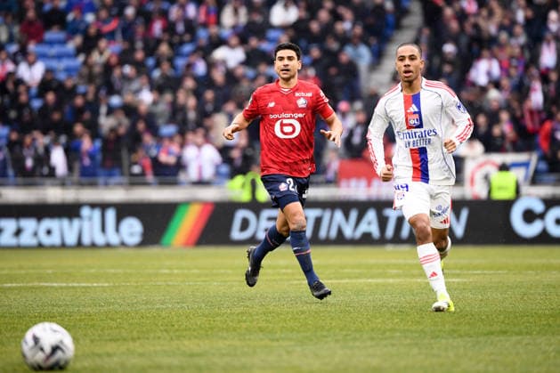 Olympique Lyonnais v Lille OSC - Ligue 1 McDonald s 2025 2026 21 Benjamin ANDRE (losc) during the Ligue 1 McDonald s match between Lyon and Lille at Groupama Stadium on February 1, 2026 in Lyon, France. Lyon France  Copyright: xFEPx 776348270