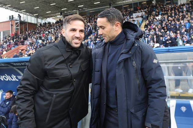ComoÕs ComoÕs head coach Cesc Fabregas during the Serie A soccer match between Como and Atalanta at the Giuseppe Sinigaglia stadium in Como, north Italy - February 1, 2026 - Soccer.  Copyright: xAntonioxSaiai LaPressex