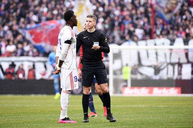 Olympique Lyonnais v Lille OSC - Ligue 1 McDonald s 2025 2026 Francois LETEXIER (ARBITRE) during the Ligue 1 McDonald s match between Lyon and Lille at Groupama Stadium on February 1, 2026 in Lyon, France. Lyon France  Copyright: xFEPx 776348270