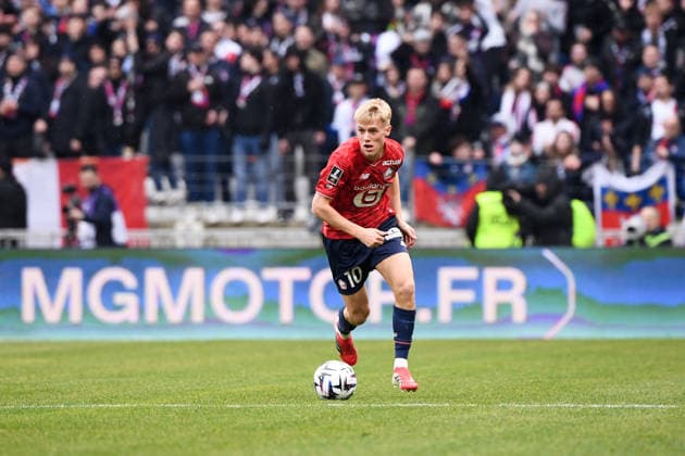 Olympique Lyonnais v Lille OSC - Ligue 1 McDonald s 2025 2026 10 Hakon Arnar HARALDSSON (losc) during the Ligue 1 McDonald s match between Lyon and Lille at Groupama Stadium on February 1, 2026 in Lyon, France. Lyon France  Copyright: xFEPx 776348270
