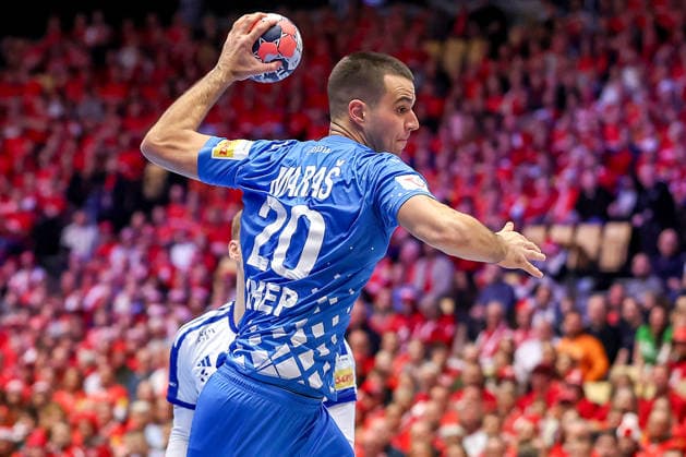 01 02 2026, Handball, Men s EHF EURO 2026, Iceland Croatia, Jyske Bank Boxen in Herning, Denmark, Placement Match 3 4 xxxxxxxxxxxxxxx Denmark