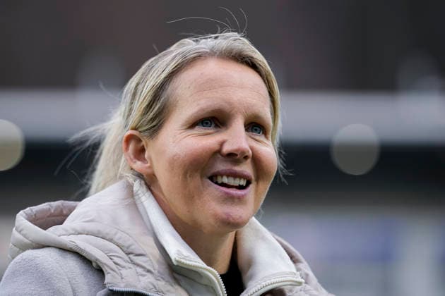 Friederike Kromp Fritzy Kromp, coach, head coach, Werder , single picture, single photo, action, action, joy, rejoice, rejoicing, friendly, cheerful, happy, radiant, optimistic, 01 02 2026, Sinsheim Hoffenheim Germany , Soccer, Google Pixel Womens Bundesliga, TSG 1899 Hoffenheim SV Werder Bremen, DFB DFL REGULATIONS PROHIBIT ANY USE OF PHOTOGRAPHS AS IMAGE SEQUENCES AND OR QUASI VIDEO xozx