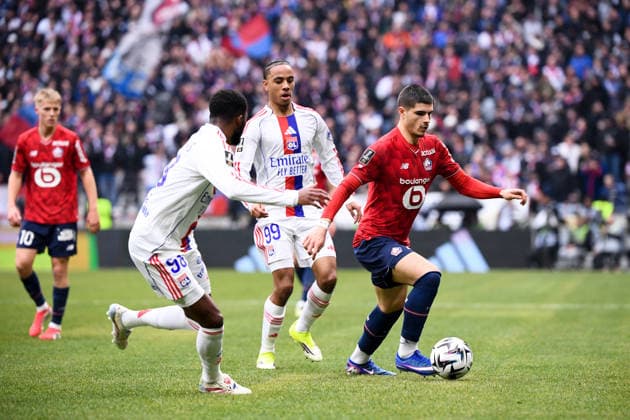 Football, France, Olympique Lyon - OSC Lille