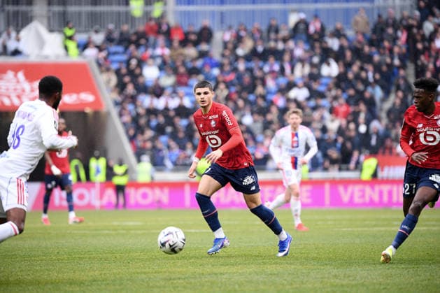 Olympique Lyonnais v Lille OSC - Ligue 1 McDonald s 2025 2026 07 Matias Fernandez PARDO (losc) during the Ligue 1 McDonald s match between Lyon and Lille at Groupama Stadium on February 1, 2026 in Lyon, France. Lyon France  Copyright: xFEPx 776348270