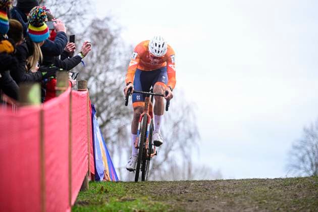 UCI World Championships 2026 Hulst HULST, THE NETHERLANDS - FEBRUARY 01 : Van Der Poel Mathieu (Ned) in action during the 2026 UCI Cyclo-Cross World Championships for Women Under 23 on February 01, 2026 in Hulst, The Netherlands, 01 02 2026 Hulst The Netherlands  Copyright: xPeterxDexVoechtx