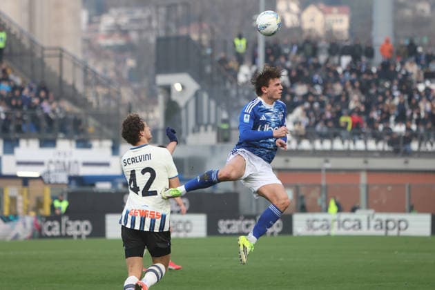 ComoÕs ComoÕs Nico Paz during the Serie A soccer match between Como and Atalanta at the Giuseppe Sinigaglia stadium in Como, north Italy - February 1, 2026 - Soccer.  Copyright: xAntonioxSaiai LaPressex