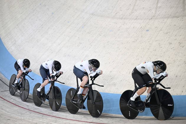 01-02-2026 European Championships Elite Women Track; Giornata 01; 2026, Germany; Kroger, Mieke; Klein, Lisa Sussemilch, Laura; Brausse, Franziska; Konya - Velodrom; 