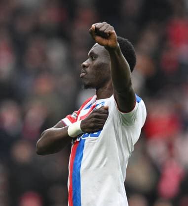 Ismaïla Sarr of Crystal Palace celebrates after scoring the team s first goal from a penalty Nottingham Forest v Crystal Palace, Premier League, Football, City Ground, Nottingham, UK - 01 Feb 2026Nottingham City Ground United Kingdom EDITORIAL USE ONLY No use with unauthorised audio, video, data, fixture lists, club league logos or live services. Online in-match use limited to 120 images, no video emulation. No use in betting, games or single club league player publications. Copyright: xAnnaxGowthorpe Shutterstockx 16496863aj