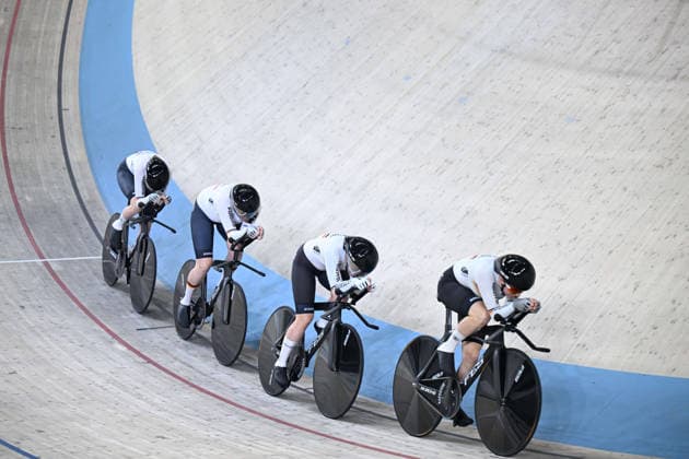 01-02-2026 European Championships Elite Women Track; Giornata 01; 2026, Germany; Kroger, Mieke; Klein, Lisa Sussemilch, Laura; Brausse, Franziska; Konya - Velodrom; 