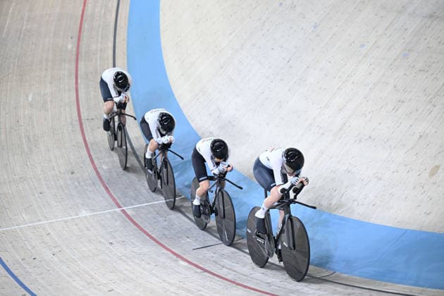 01-02-2026 European Championships Elite Women Track; Giornata 01; 2026, Germany; Kroger, Mieke; Klein, Lisa Sussemilch, Laura; Brausse, Franziska; Konya - Velodrom; 