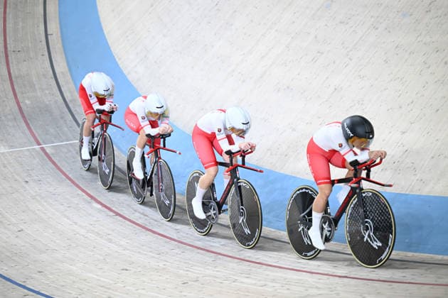 01-02-2026 European Championships Elite Women Track; Giornata 01; 2026, Polonia; Szalinska, Tamara; Rabazynska, Eliza; Tracka, Maja; Szczesna, Martyna; Konya - Velodrom; 