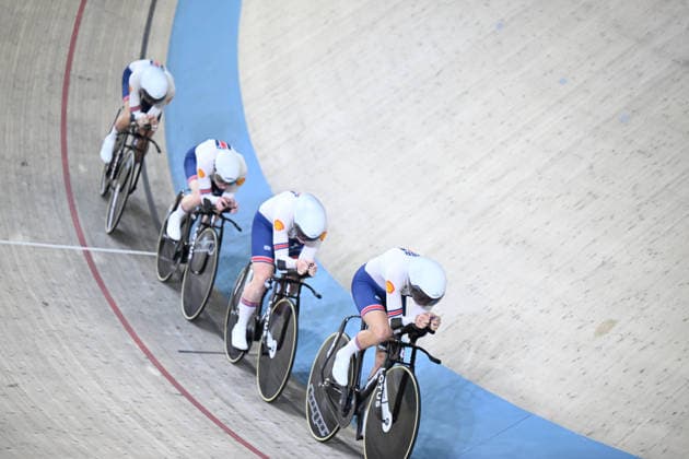 01-02-2026 European Championships Elite Women Track; Giornata 01; 2026, Great Britain; Knight, Josie; Morris, Anna; Richardson, Kate; Couzens, Millie; Konya - Velodrom; 