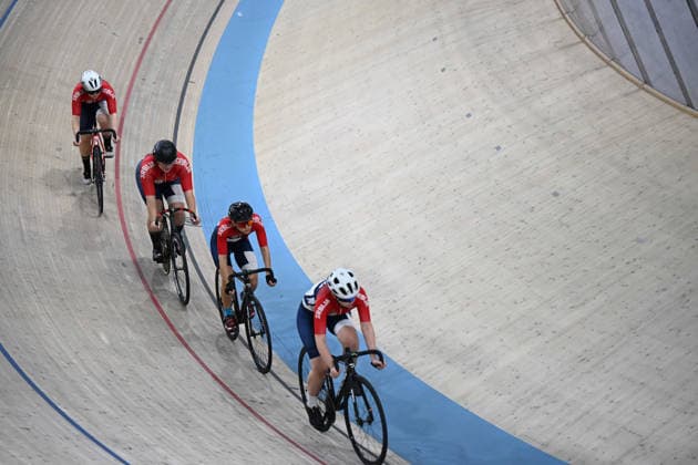 01-02-2026 European Championships Elite Women Track; Giornata 01; 2026, Serbia; Pavlovic, Marija; Kulincevic, Nikolija; Stevanovic, Irina; Vasiljevic, Natalija; Konya - Velodrom; 