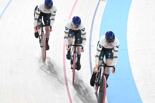 01-02-2026 European Championships Elite Women Track; Giornata 01; 2026, Olanda; Van De Wouw, Hetty; Van Der Peet, Steffie; Kalee, Kimberly; Konya - Velodrom; 