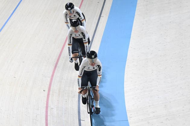 01-02-2026 European Championships Elite Women Track; Giornata 01; 2026, Germany; Grabosch, Pauline Sophie; Friedrich, Lea Sophie; Schneider, Clara; Konya - Velodrom; 
