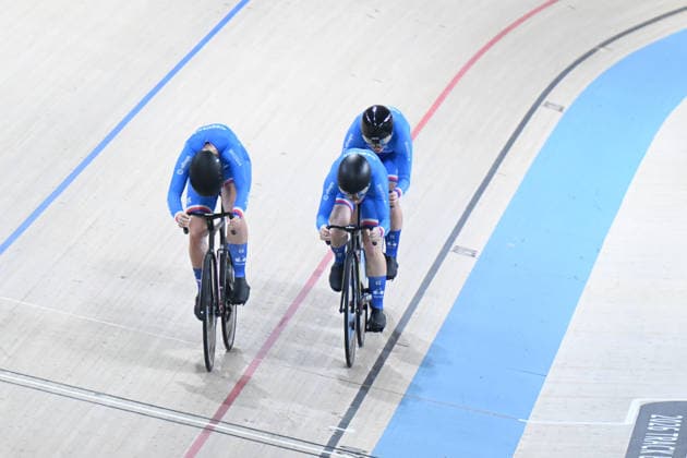 01-02-2026 European Championships Elite Women Track; Giornata 01; 2026, Repubblica Ceca; Jabornikova, Veronika; Jabornikova, Anna; Peterkova Kate Ina Sara; Konya - Velodrom; 