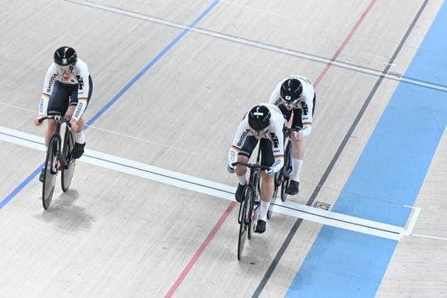 01-02-2026 European Championships Elite Women Track; Giornata 01; 2026, Germany; Grabosch, Pauline Sophie; Friedrich, Lea Sophie; Schneider, Clara; Konya - Velodrom; 