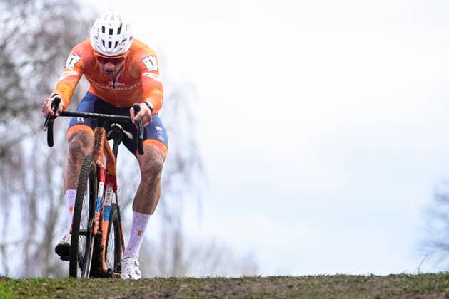 UCI World Championships 2026 Hulst HULST, THE NETHERLANDS - FEBRUARY 01 : Van Der Poel Mathieu (Ned) in action during the 2026 UCI Cyclo-Cross World Championships for Women Under 23 on February 01, 2026 in Hulst, The Netherlands, 01 02 2026 Hulst The Netherlands  Copyright: xPeterxDexVoechtx