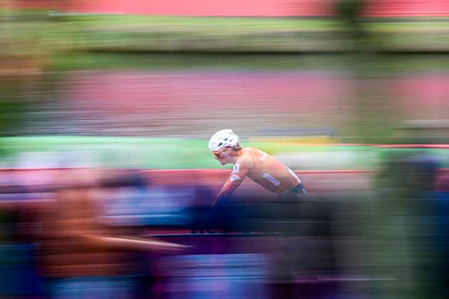 UCI World Championships 2026 Hulst HULST, THE NETHERLANDS - FEBRUARY 01 : Van Der Poel Mathieu (Ned) in action during the 2026 UCI Cyclo-Cross World Championships for Women Under 23 on February 01, 2026 in Hulst, The Netherlands, 01 02 2026 Hulst The Netherlands  Copyright: xPeterxDexVoechtx
