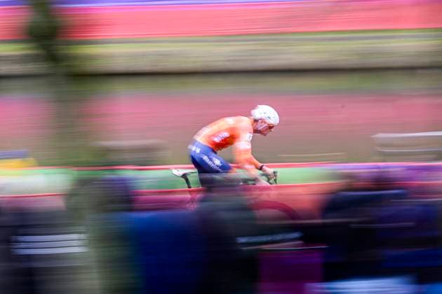 UCI World Championships 2026 Hulst HULST, THE NETHERLANDS - FEBRUARY 01 : Van Der Poel Mathieu (Ned) in action during the 2026 UCI Cyclo-Cross World Championships for Women Under 23 on February 01, 2026 in Hulst, The Netherlands, 01 02 2026 Hulst The Netherlands  Copyright: xPeterxDexVoechtx
