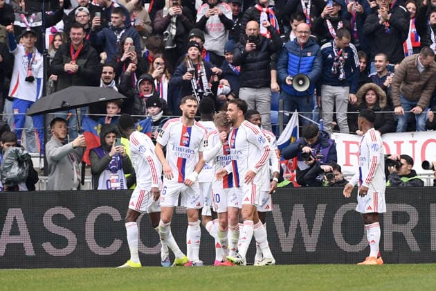 Olympique Lyonnais v Lille OSC - Ligue 1 McDonald s 2025 2026 06 Tanner TESSMANN (ol) - 21 Ruben KLUIVERT (ol) during the Ligue 1 McDonald s match between Lyon and Lille at Groupama Stadium on February 1, 2026 in Lyon, France. Lyon France  Copyright: xFEPx 776348270