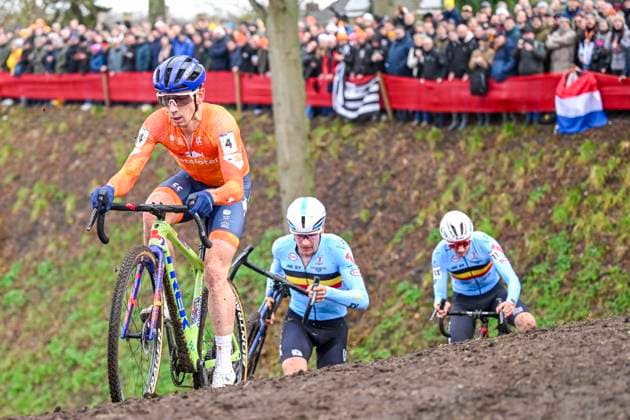 UCI World Championships 2026 Hulst HULST, THE NETHERLANDS - FEBRUARY 01 : Van Der Haar Lars (Ned) in action during the 2026 UCI Cyclo-Cross World Championships for Men Elite on February 01, 2026 in Hulst, The Netherlands, 01 02 2026 Hulst The Netherlands  Copyright: xNicoxVereeckenx